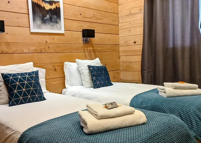 Chalet Robin 4 étoiles calme et proximité avec SPA extérieur